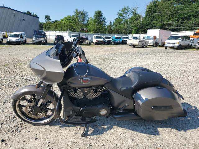 5VPDB36NXE3037726 - 2014 VICTORY MOTORCYCLES CROSS COUN Gris photo 3