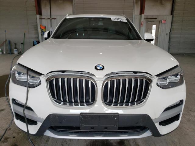 5UXTR9C5XKLE18745 - 2019 BMW X3 XDRIVE30I WHITE photo 5