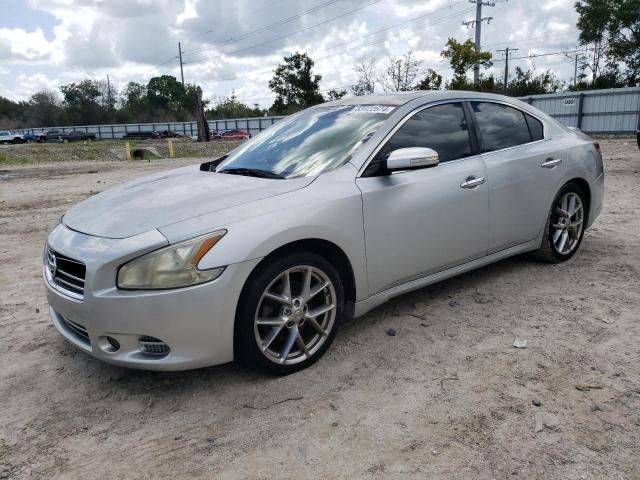 1N4AA5AP0AC811541 - 2010 NISSAN MAXIMA S SILVER photo 1