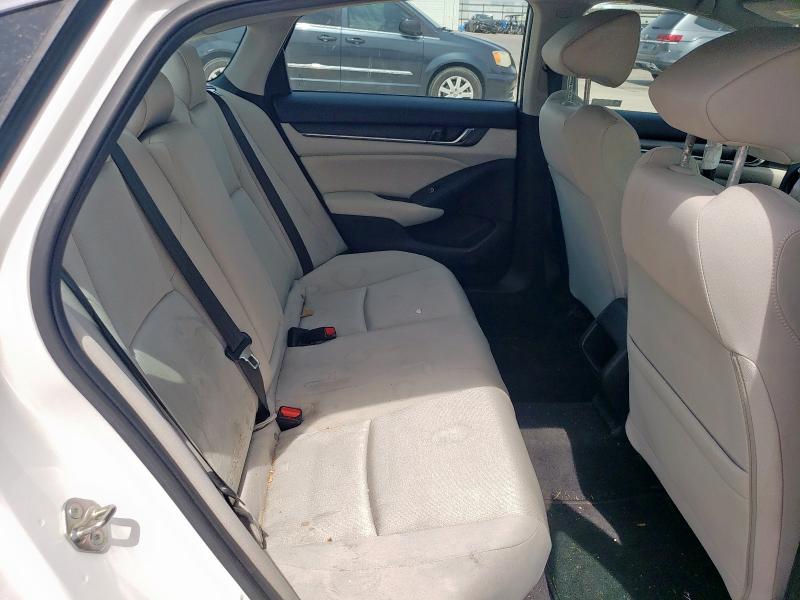 1HGCV1F10KA054126 - 2019 HONDA ACCORD LX თეთრი ფოტო 10