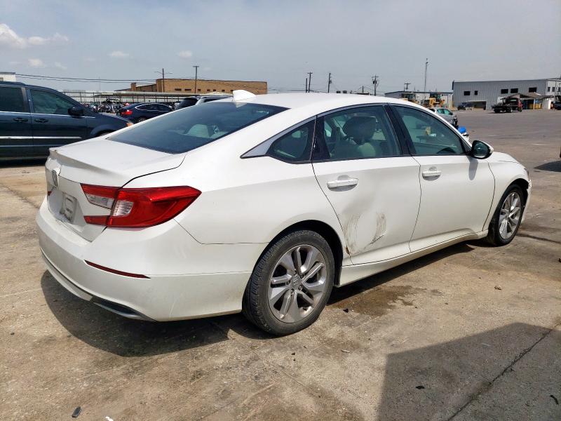 1HGCV1F10KA054126 - 2019 HONDA ACCORD LX თეთრი ფოტო 3