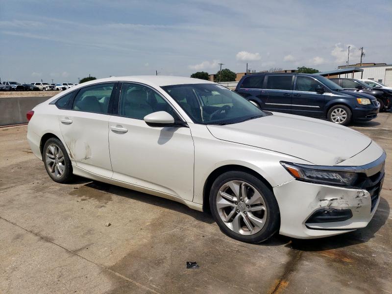 1HGCV1F10KA054126 - 2019 HONDA ACCORD LX თეთრი ფოტო 4