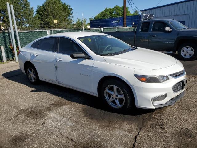 1G1ZB5ST6HF286329 - 2017 CHEVROLET MALIBU LS Белый фото 4