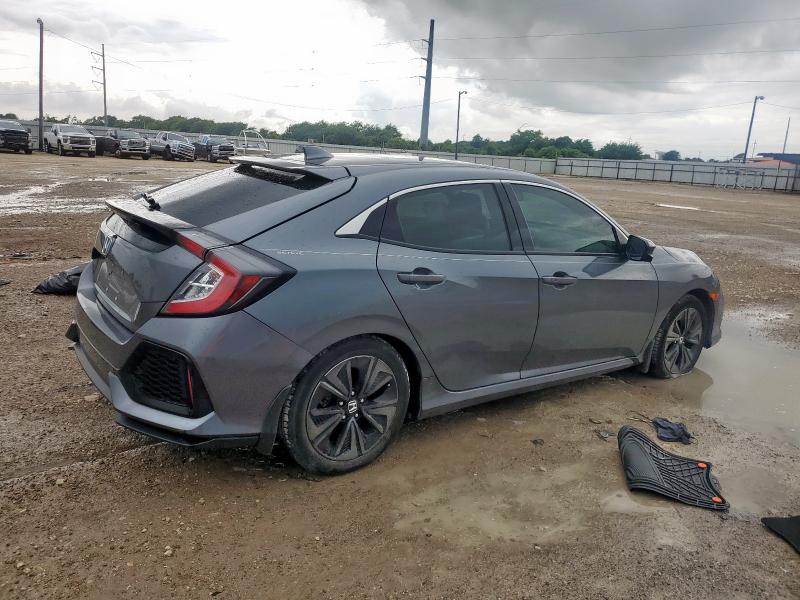 SHHFK7H55JU240207 - 2018 HONDA CIVIC EX GRAY photo 3
