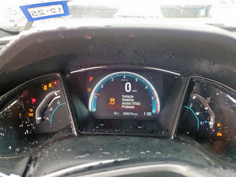 SHHFK7H55JU240207 - 2018 HONDA CIVIC EX GRAY photo 9