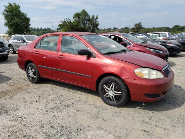 JTDBR32E060098237 - 2006 TOYOTA COROLLA CE RED photo 4