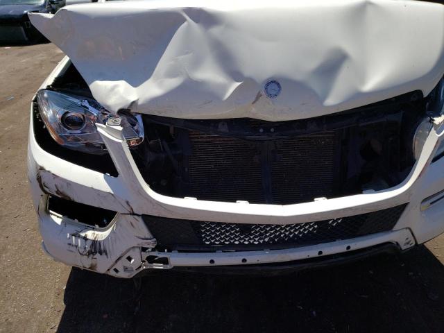 4JGDA5HB8DA224100 - 2013 MERCEDES-BENZ ML 350 4MATIC WHITE photo 12