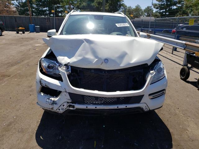 4JGDA5HB8DA224100 - 2013 MERCEDES-BENZ ML 350 4MATIC WHITE photo 5