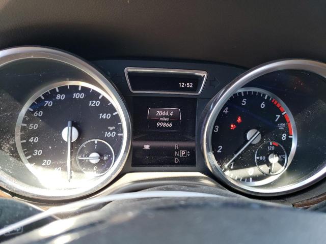 4JGDA5HB8DA224100 - 2013 MERCEDES-BENZ ML 350 4MATIC WHITE photo 9