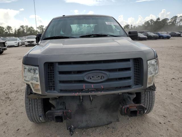 1FTRX02839KB90433 - 2009 FORD F150 SUPER CAB GRAY photo 5