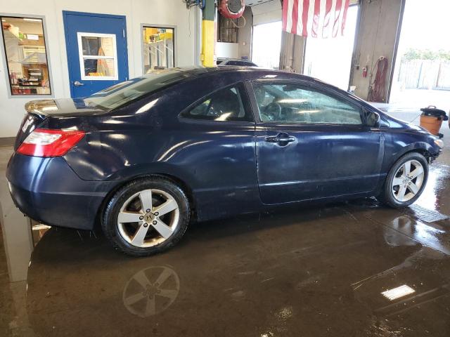2HGFG12858H537938 - 2008 HONDA CIVIC EX BLUE photo 3