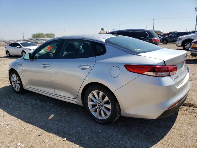 5XXGT4L37HG140981 - 2017 KIA OPTIMA LX SILVER photo 2