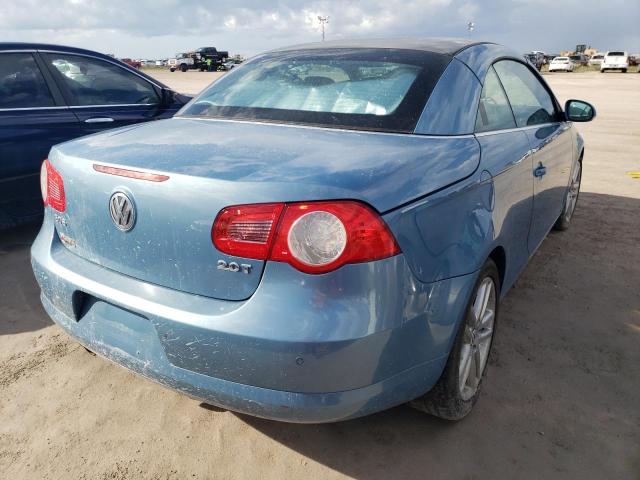 WVWFA71F28V050643 - 2008 VOLKSWAGEN EOS LUX 蓝色 照片 4