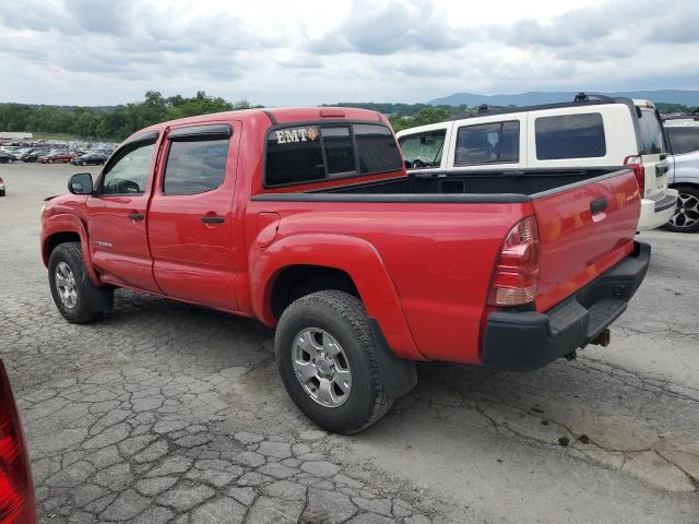 5TELU42N75Z072418 - 2005 TOYOTA TACOMA DOUBLE CAB RED photo 2