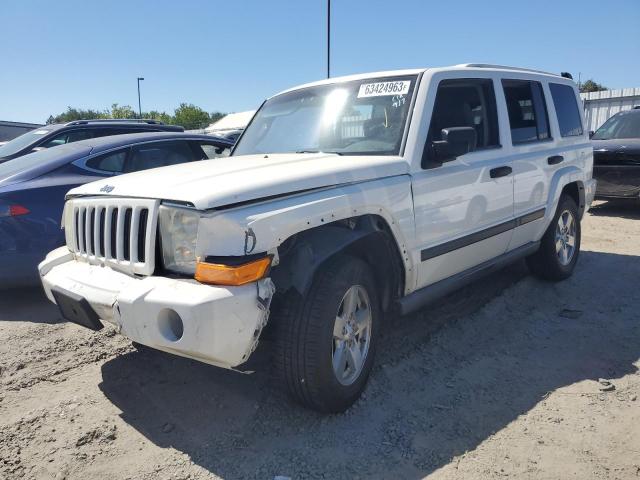 1J8HG48KX6C291361 - 2006 JEEP COMMANDER WHITE photo 1