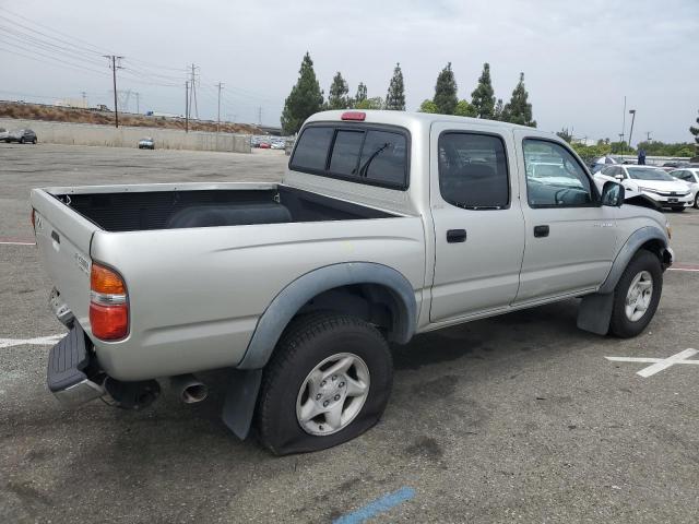 5TEGN92N12Z056903 - 2002 TOYOTA TACOMA DOUBLE CAB PRERUNNER SILVER photo 3