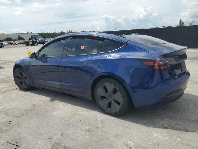 5YJ3E1EA7PF682912 - 2023 TESLA MODEL 3 BLUE photo 2