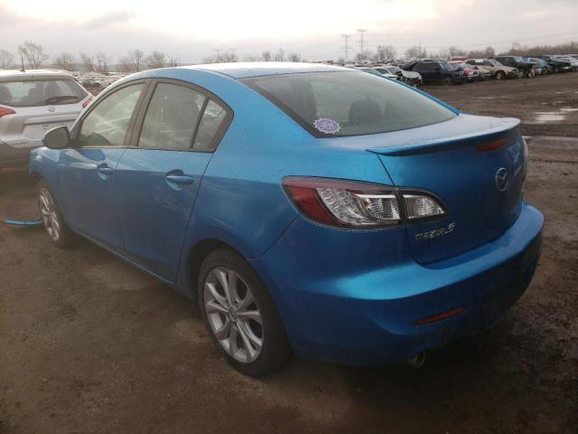 JM1BL1S57A1254587 - 2010 MAZDA 3 S BLUE photo 3