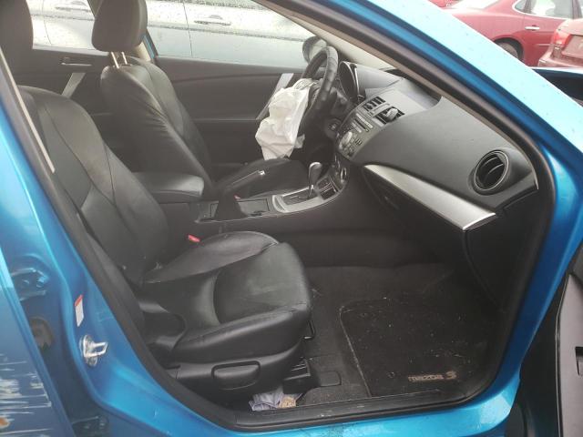 JM1BL1S57A1254587 - 2010 MAZDA 3 S BLUE photo 5