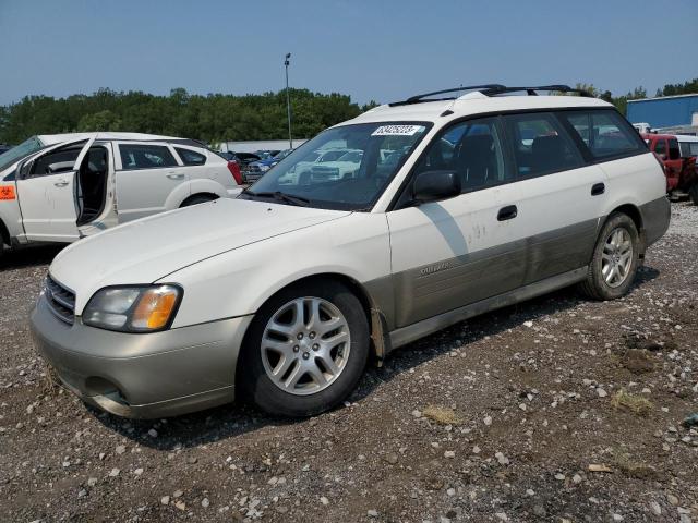 4S3BH6757Y7651005 - 2000 SUBARU LEGACY OUTBACK AWP 白色 照片 1