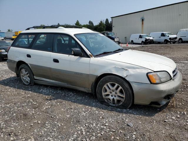 4S3BH6757Y7651005 - 2000 SUBARU LEGACY OUTBACK AWP 白色 照片 4