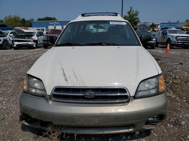 4S3BH6757Y7651005 - 2000 SUBARU LEGACY OUTBACK AWP 白色 照片 5