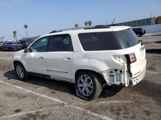 1GKKRRKD1FJ214067 - 2015 GMC ACADIA SLT-1 WHITE photo 2