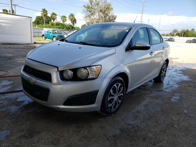 1G1JA5SH6D4230280 - 2013 CHEVROLET SONIC LS SILVER photo 1