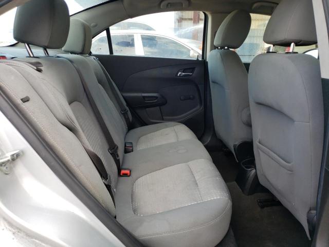 1G1JA5SH6D4230280 - 2013 CHEVROLET SONIC LS SILVER photo 10