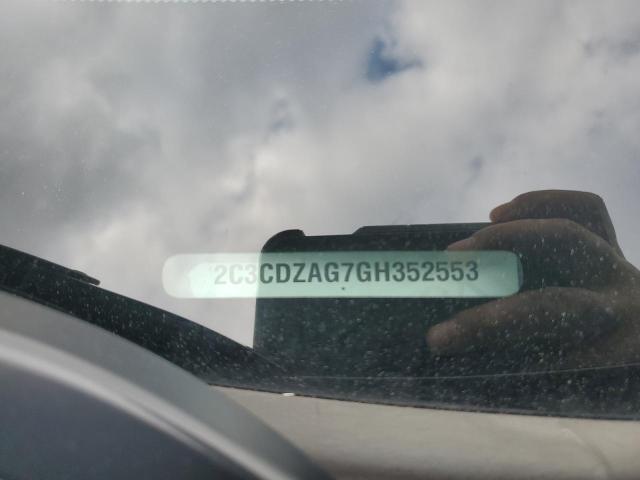 2C3CDZAG7GH352553 - 2016 DODGE CHALLENGER SXT GRAY photo 12