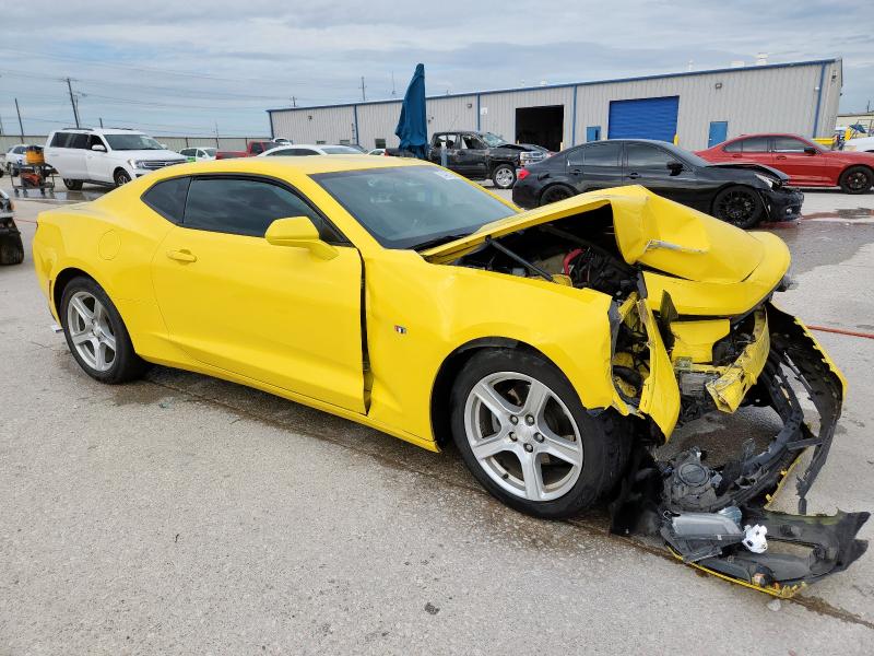 1G1FB1RX8J0163466 - 2018 CHEVROLET CAMARO LT 黄色 照片 4
