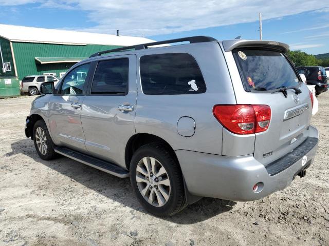 5TDJY5G10GS136533 - 2016 TOYOTA SEQUOIA LIMITED SILVER photo 2