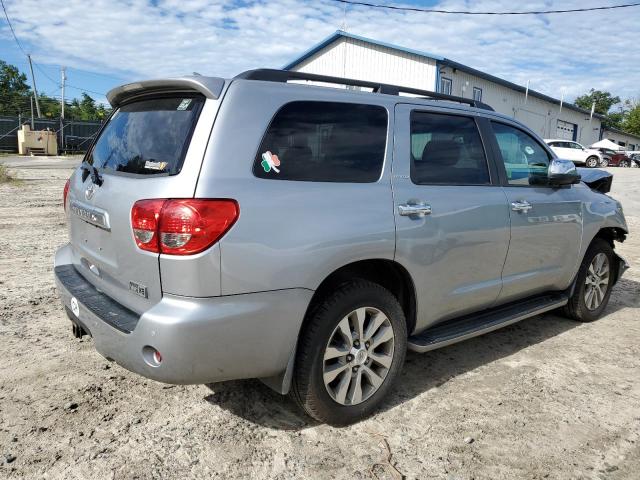 5TDJY5G10GS136533 - 2016 TOYOTA SEQUOIA LIMITED SILVER photo 3