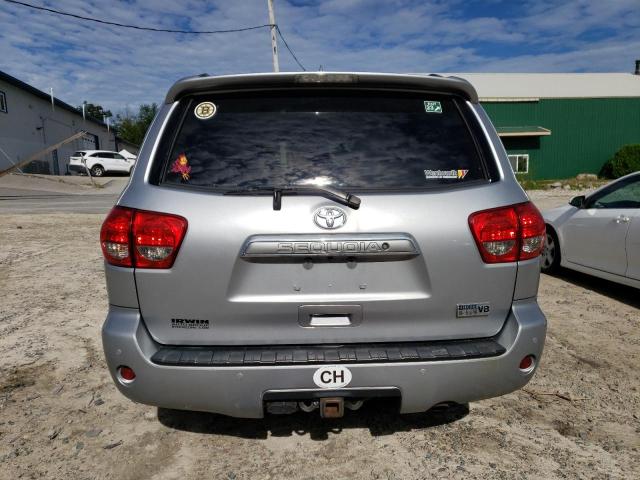 5TDJY5G10GS136533 - 2016 TOYOTA SEQUOIA LIMITED SILVER photo 6