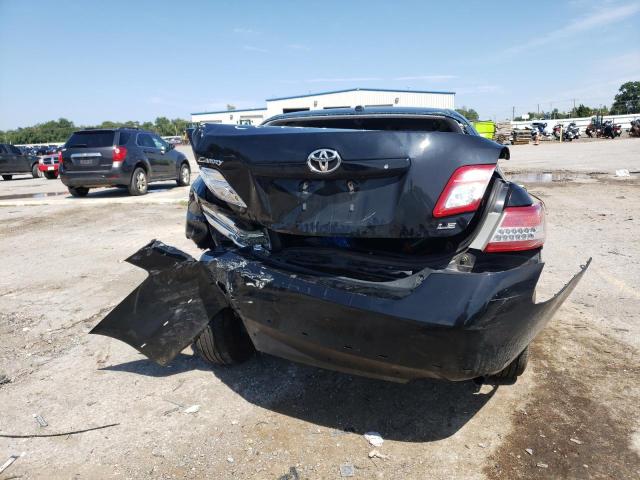 4T1BF3EK1BU129407 - 2011 TOYOTA CAMRY LE BASE BLACK photo 6