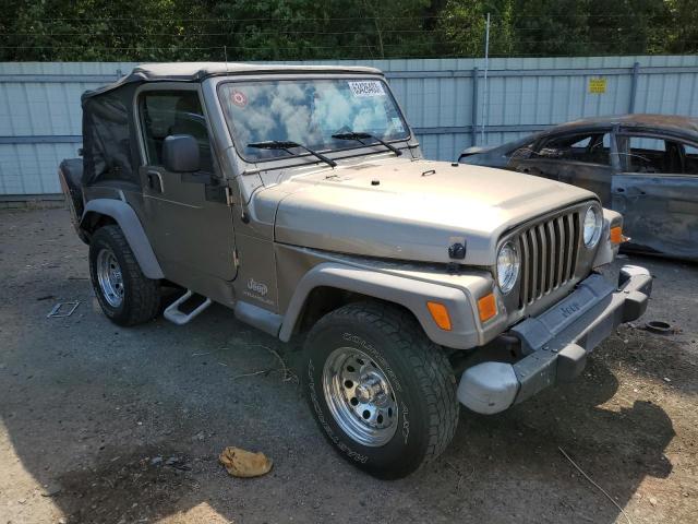 1J4FA29S55P311309 - 2005 JEEP WRANGLER / SE BROWN photo 4