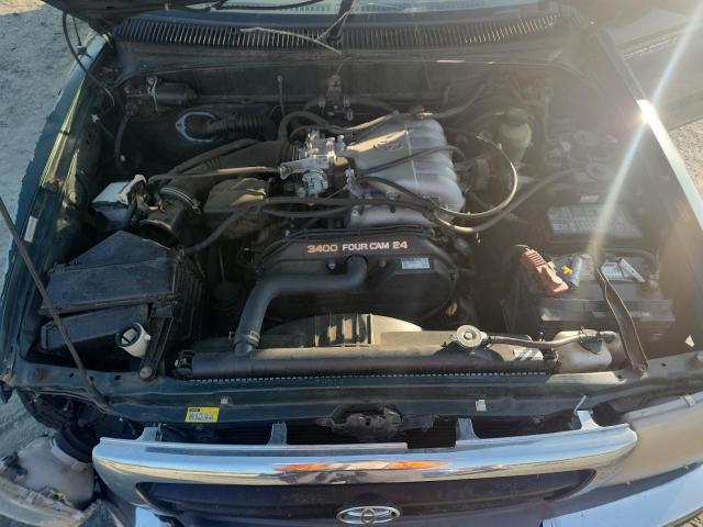 5TESN92N5YZ712734 - 2000 TOYOTA TACOMA XTRACAB PRERUNNER GREEN photo 11