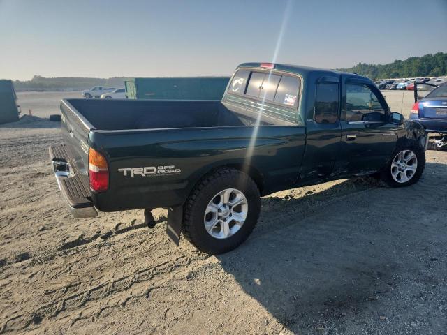 5TESN92N5YZ712734 - 2000 TOYOTA TACOMA XTRACAB PRERUNNER GREEN photo 3