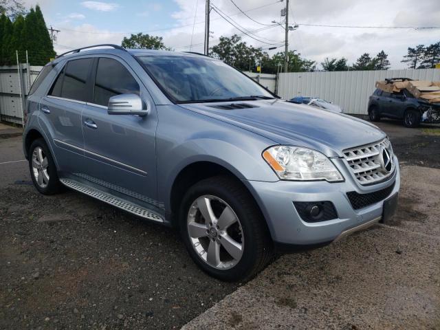 4JGBB8GB5BA698493 - 2011 MERCEDES-BENZ ML 350 4MATIC BLUE photo 4
