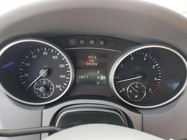 4JGBB8GB5BA698493 - 2011 MERCEDES-BENZ ML 350 4MATIC BLUE photo 9