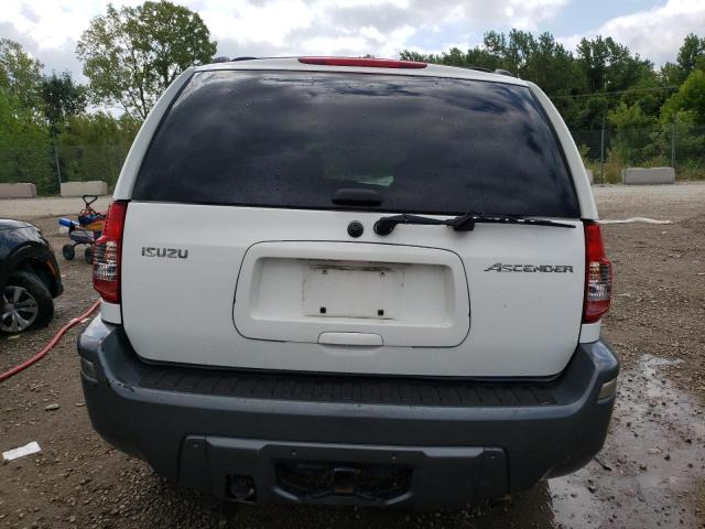 4NUDT13S252704213 - 2005 ISUZU ASCENDER S WHITE photo 6