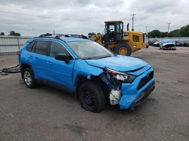 2T3F1RFV7LC119261 - 2020 TOYOTA RAV4 LE BLUE photo 4