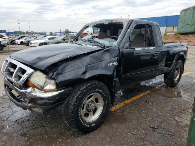 1FTZR15V4YTA83563 - 2000 FORD RANGER SUPER CAB BLACK photo 1