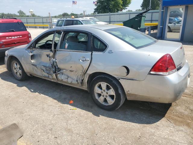 2G1WT58N089256387 - 2008 CHEVROLET IMPALA LT SILVER photo 2