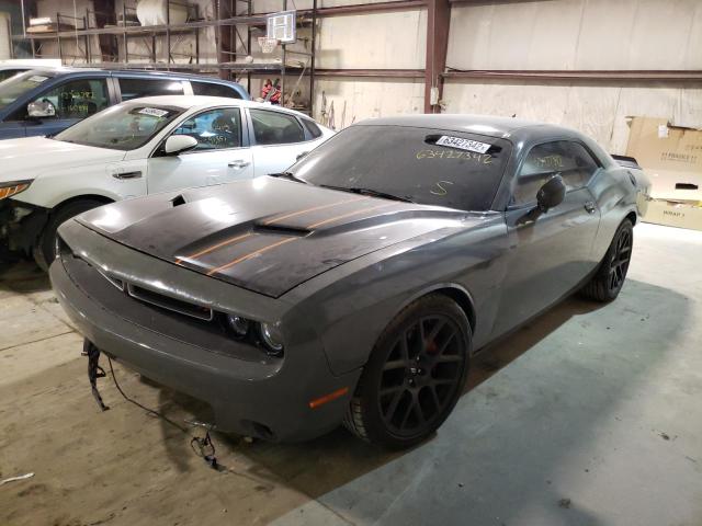 2C3CDZFJ0HH629498 - 2017 DODGE CHALLENGER R/T 392 GRAY photo 2