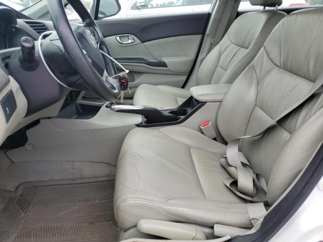 19XFB2F98CE036262 - 2012 HONDA CIVIC EXL თეთრი ფოტო 7