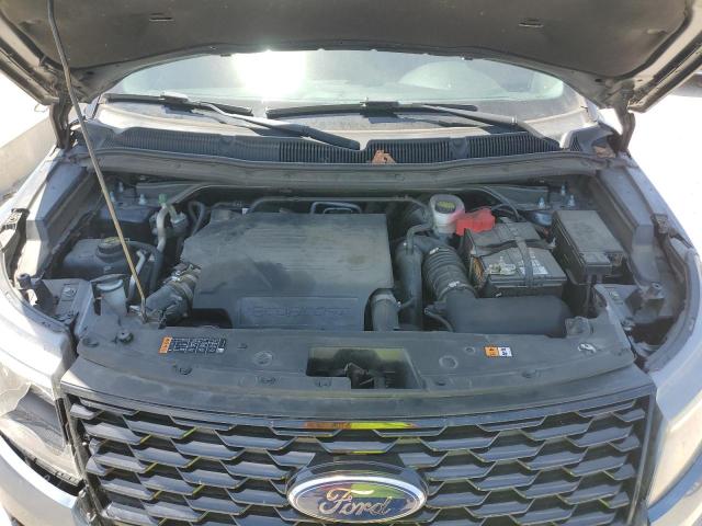 1FM5K8GT6JGA88488 - 2018 FORD EXPLORER SPORT أزرق صورة 12