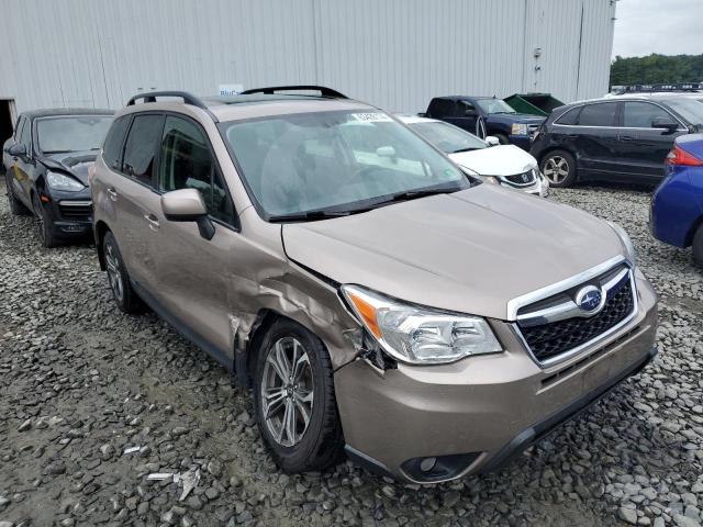 JF2SJAGC9EH533972 - 2014 SUBARU FORESTER 2.5I PREMIUM BEIGE photo 4