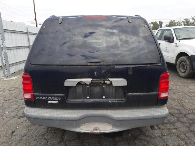 1FMYU60E01UA38744 - 2001 FORD EXPLORER SPORT BLACK photo 6