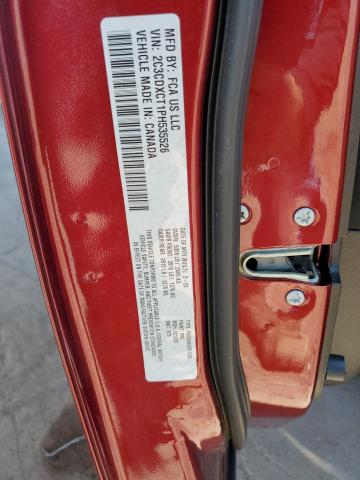 2C3CDXCT1PH535526 - 2023 DODGE CHARGER R/T 勃艮第红 照片 12